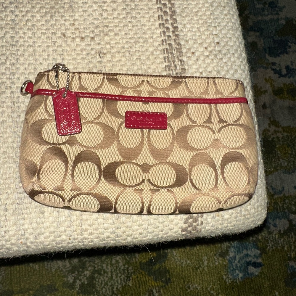 Coach wristlet